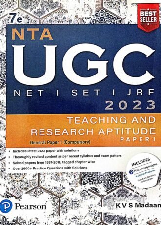 UGC NET / JRF PAPER - 1